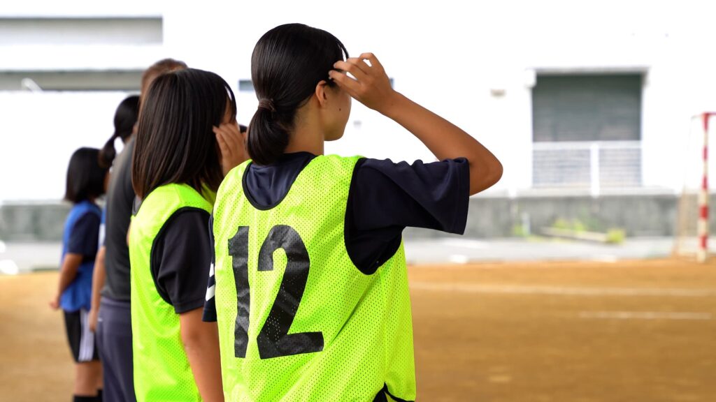 イメージトレーニングのシーン